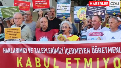 Muğla'da Eğitimcilerden Ömk Protestosu: "Bu Teklif, Öğretmenleri Daha Zor Şartlar Altına Sürükleyecek Hükümler İçeriyor"