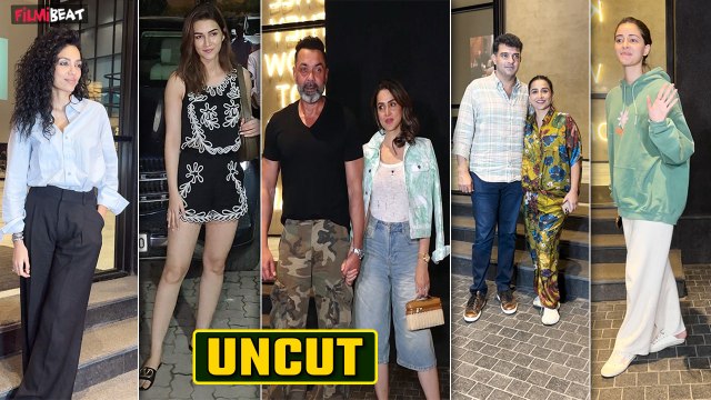 Ananya Panday की CTRL Screening पर पहुंचे Sobhita Dhulipala, Bobby Doel & More Celebs |FilmiBeat