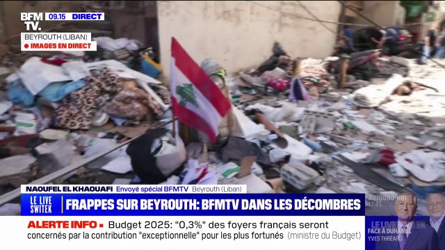 Liban: les images des décombres à Beyrouth à la suite d’une nouvelle frappe israélienne