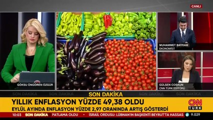 SON DAKİKA | Eylül ayı enflasyon verileri belli oldu!