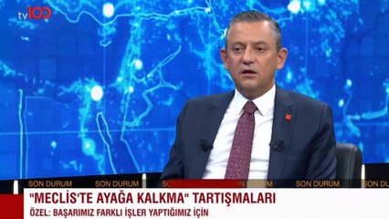 Özgür Özel: Erdoğan’a dokunulmazlık oylamasında direnmeliydik, bugün ayağa kalkmayarak bunu göstermek zor
