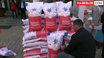 Ağrı'da 300 Ton Sertifikalı Buğday Tohumu Dağıtıldı