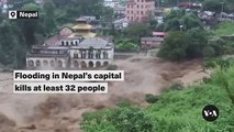 Flooding in Nepal’s capital kills at least 32 people