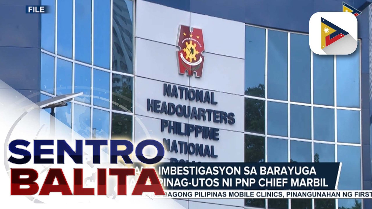 Malalimang imbestigasyon sa Barayuga murder case, ipinag-utos ni PNP Chief Marbil