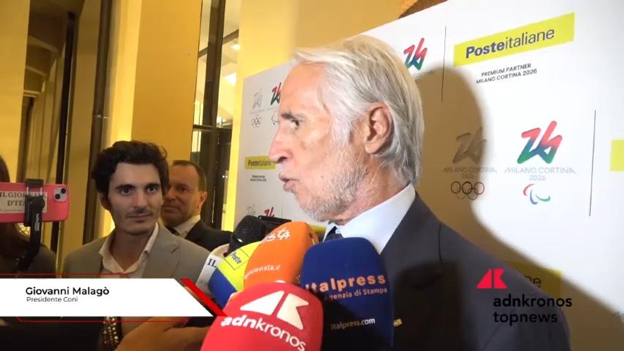 Olimpiadi 2026: Malagò (Coni), “Poste Italiane partner ideale per gestione logista