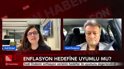 Ekonomi Gazetecisi Sadi Özdemir enflasyon verisinin hedefler ile uyumunu değerlendirdi