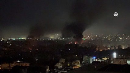 İsrail'in Beyrut'a düzenlediği hava saldırısında 6 kişi öldü