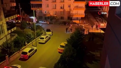 Kırıkkale'de Rögar Patlaması: Yangın Çıktı, Araç Zarar Gördü