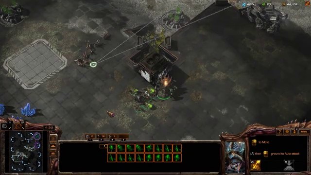 [StarCraft 2] No.0280 Great-Level ZERG v.s Harder A.I, WIN [2-Base Ravager-Ling Push w Crawler Defense Control-Plan]