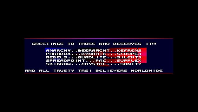 Amiga Cracktro - Arnie 2 by TRSi