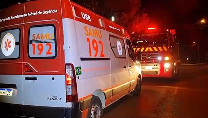 Corpo de Bombeiros precisa fazer abertura de imóvel para Samu atender paciente