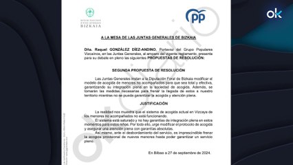 "¡Basta ya!" del PP vasco: rechaza acoger más menas mientras Génova negocia en secreto con el Gobierno