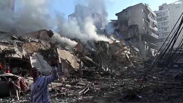 Siguen los bombardeos de Israel en Beirut