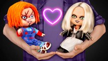 We Turn Cute to Creepy: DIY Chucky, Tiffany, Corpse Bride & More Horror Dolls! 