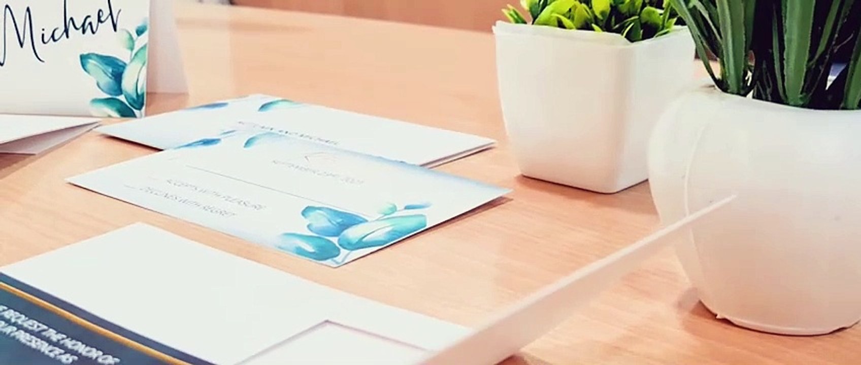 Foil Stamped Wedding Invitation: Dark Desire