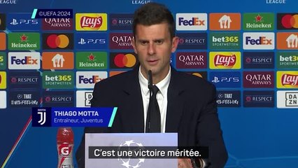 Juventus - Motta : "Nous avons réalisé une bonne performance, c'est une victoire méritée"