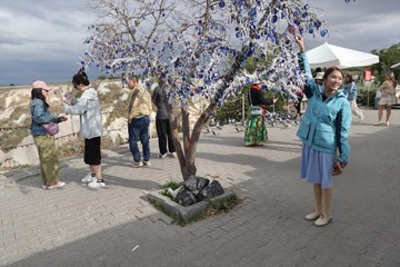 Çinliler milli bayramlarında Kapadokya'yı tercih etti