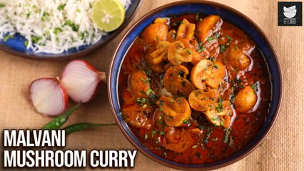 Download Video: Malvani Mushroom Curry Recipe | How To Make Malvani Mushroom Masala Curry At Home | Varun Inamdar