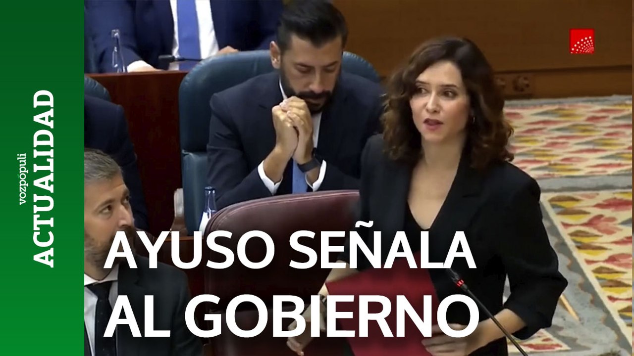 Ayuso señala al Gobierno por su "nefasta" política de vivienda y pide que dejen de "perseguir" a los propietarios