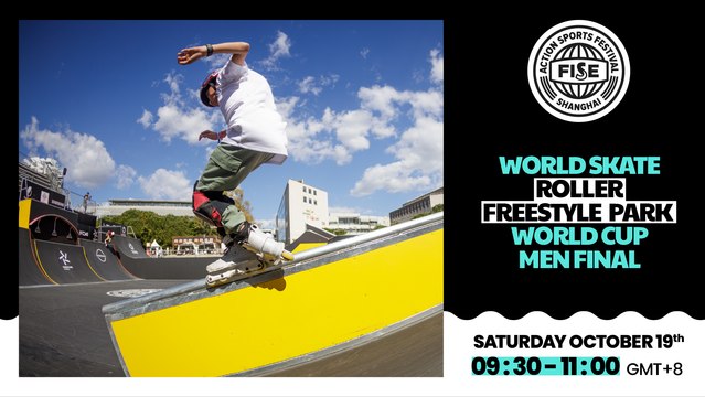 FISE SHANGHAI 2024 | World Skate Roller Freestyle Park World Cup Men Final