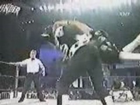 WWE-Rey Mysterio Gives Someone An Unbelievable Bulldog