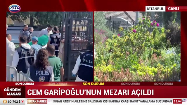 Garipoğlu'nun cenazesi Adli Tıp Kurumu'na götürüldü