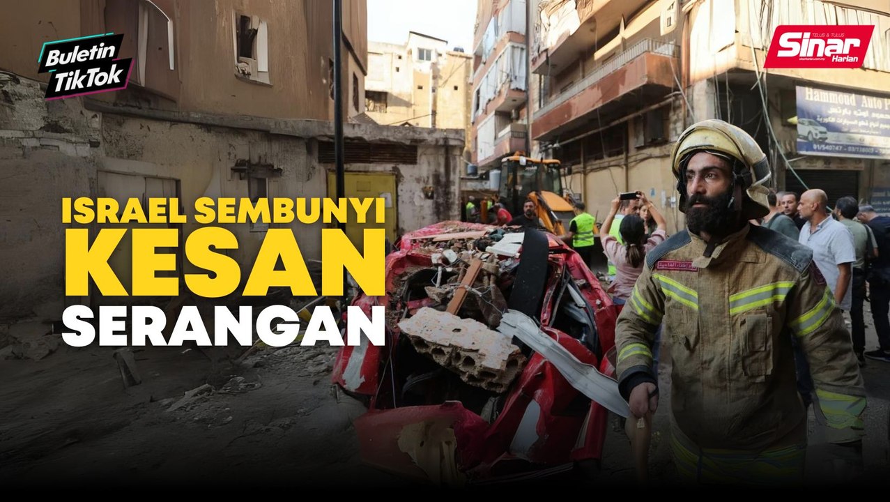 Kesan serangan Iran yang cuba disembunyikan Israel