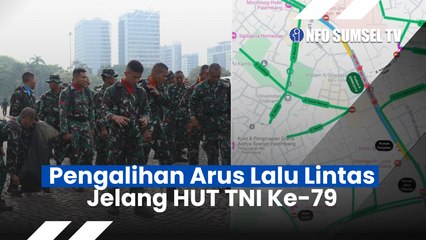 Beberapa Jalan di Palembang ini Akan Ditutup Sementara Pada Peringatan HUT Ke-79 TNI, Catat Tanggal dan Waktunya