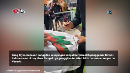 JAWABAN JAY IDZES SAAT DITANYA ARTI 'BANG' OLEH FANS VENEZIA