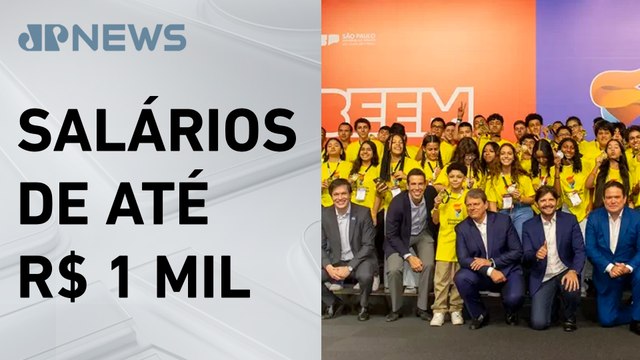 Tarcísio de Freitas lança programa de bolsa estágio para alunos do ensino médio