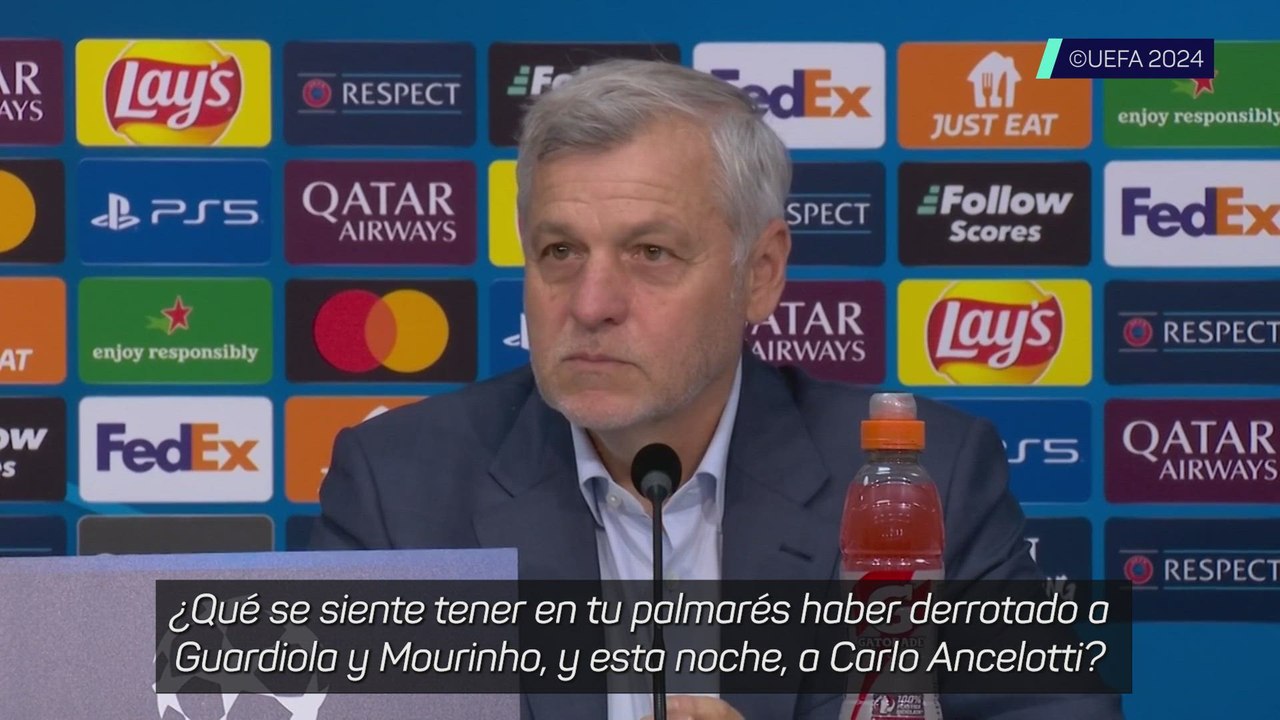 Génésio, tras al victoria ante el Real Madrid: "Es una gran recompensa para el club y nuestros aficionados"