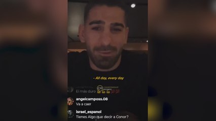 Topuria estalla contra McGregor: "Le pondría mis dos nudillos en el cerebro"