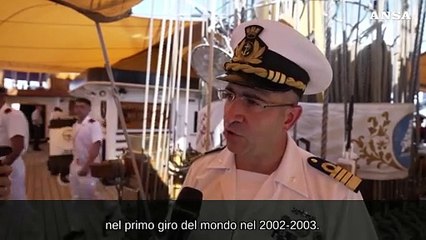 Vespucci, il comandante: "Con noi si muove l'Italia intera"