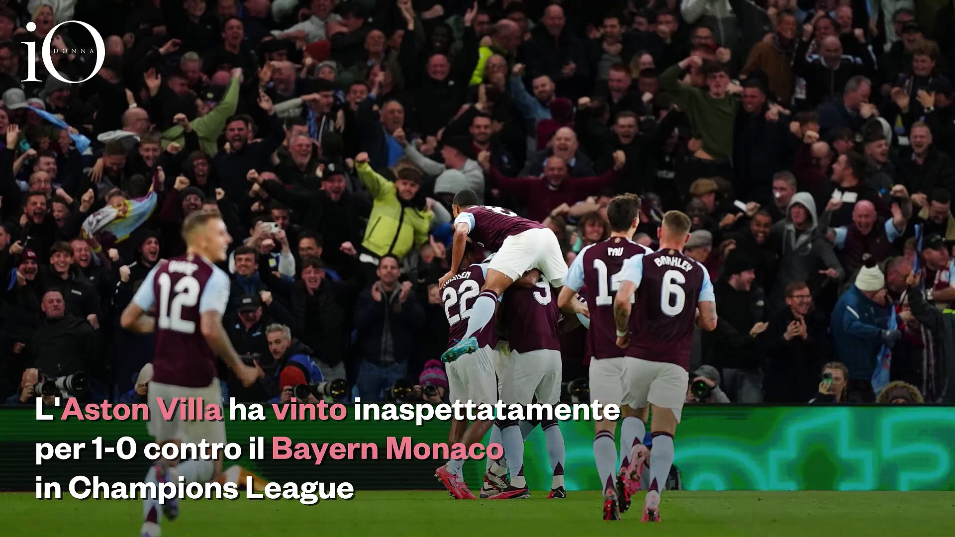 Video Un gol da re: William esulta per la vittoria storica dell'Aston Villa in Champions League