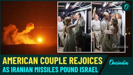 VIDEO | Newlyweds Dance in Bunker as Missiles As Iranian Missiles Rain Down on Israel, Moment Viral