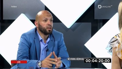 Gëzim Kelmendi - Mysafir në InfoBox në RTD Dukagjini