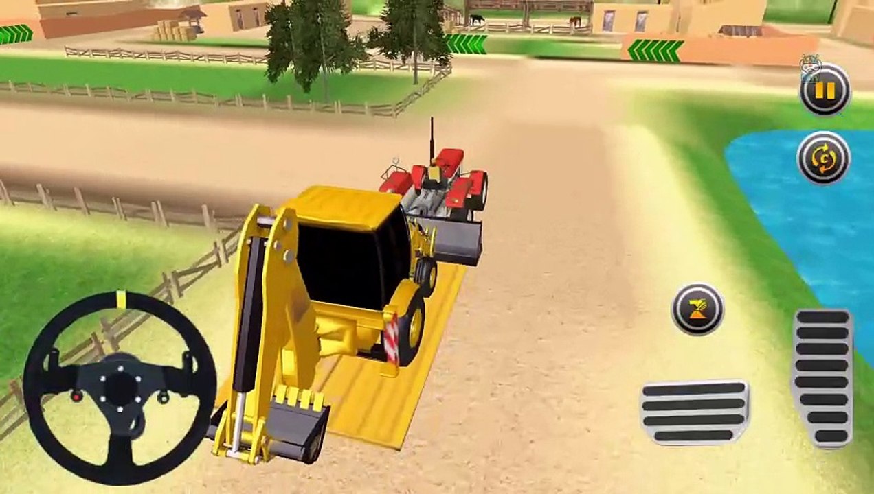Real Construction Simulator 3D #3 - JCB Excavator Driving Game - Android Gameplay