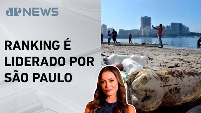 Praias brasileiras enfrentam crise de poluição por plásticos; Patrícia Costa comenta
