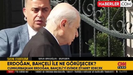 Bahçeli, Erdoğan'ı beklerken çektiği tesbihi kameraları fark edince hemen cebine koydu