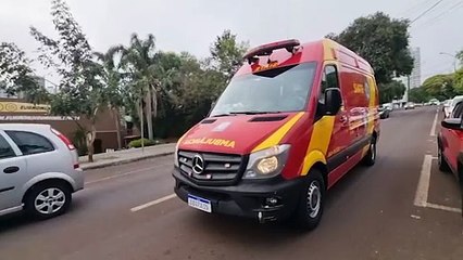 Idosa é atropelada por patinete no Centro