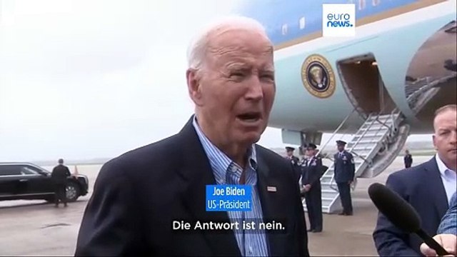 Nahostkonflikt: Biden gegen möglichen Angriff Israels auf iranische Atomanlagen