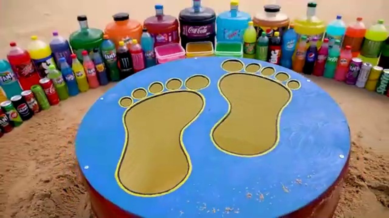 Big toothpaste Eruption from ASMR,#Feet pit, Balloons of , orbies, Giant pepsi, and Fanta extra.