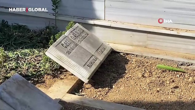 Cem Garipoğlu'nun mezarının son hali görüntülendi