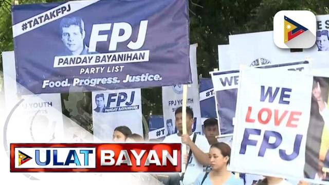 Mga taga-suporta ng mga tatakbong kandidato sa 2025 midterm elections, patuloy pa rin ang pagdagsa sa Quirino Grandstand