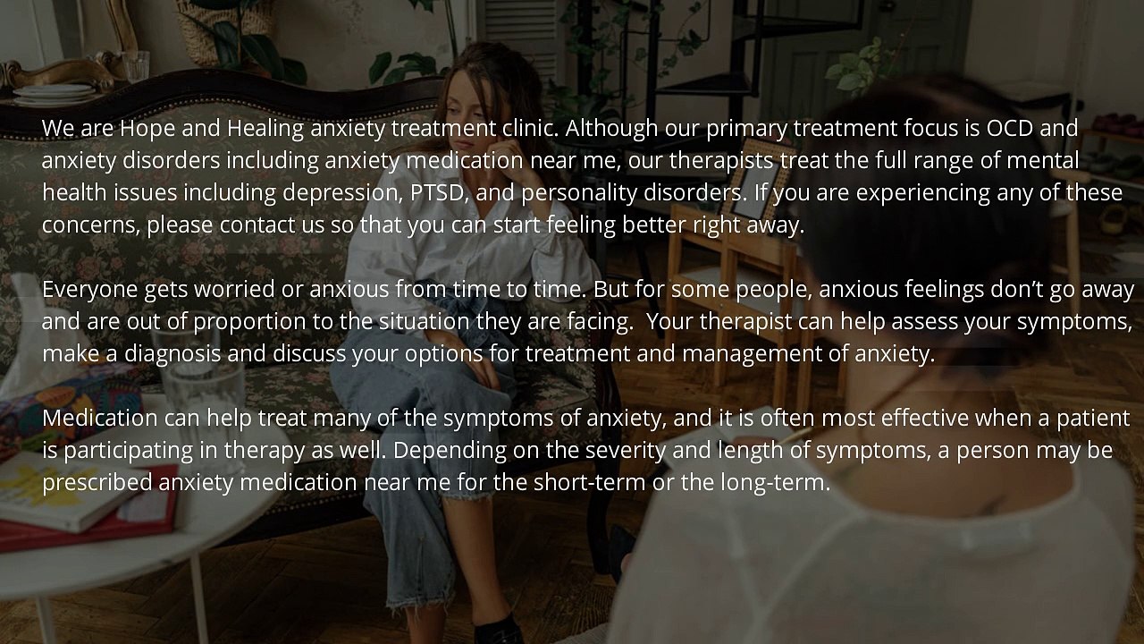 Can Anxiety Medication Near Me Really Help?