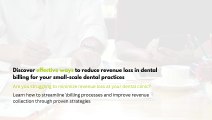 Outsourcing dental billing to experienced dental billing companies like BEANbite