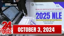 24 Oras Express: October 03, 2024 [HD]