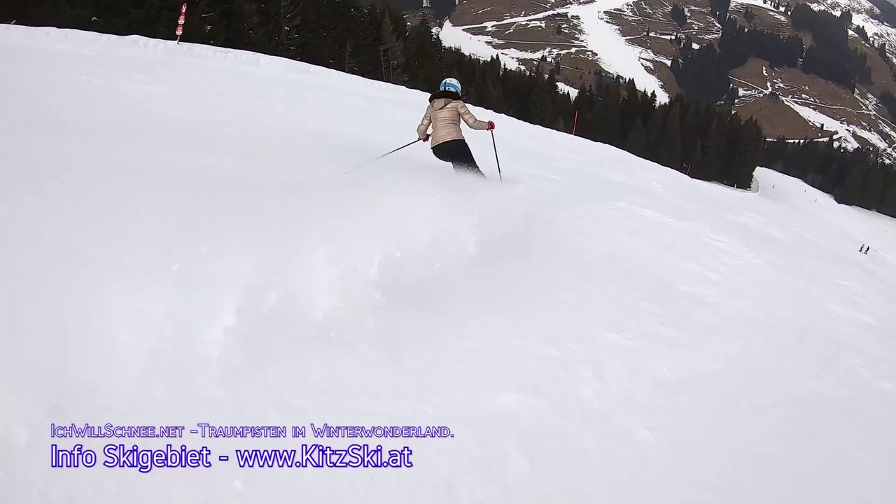 Traumpisten im Winterwonderland mit Lena: Bärenbadkogel-Nord KitzSki (Kitzbühel).