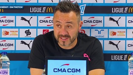 Скачать видео: OM : Roberto De Zerbi évoque les débuts difficiles de Valentín Carboni