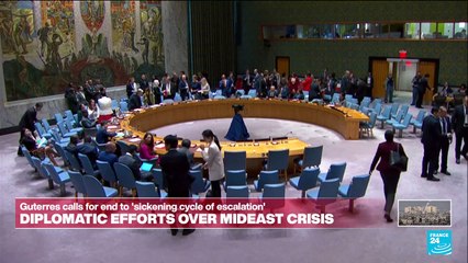 UN Security Council meets as Guterres says tit-for-tate violence in Middle East must stop